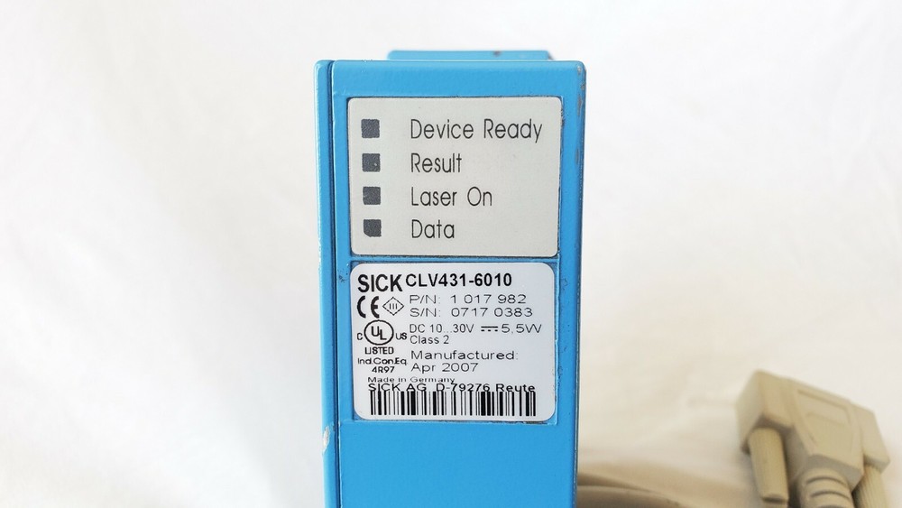 SICK CLV431-6010 Long Range Barcode Scanner