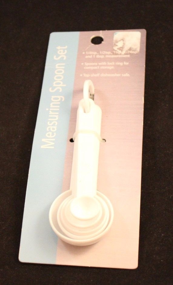 Good Living Measuring Spoon Set - White