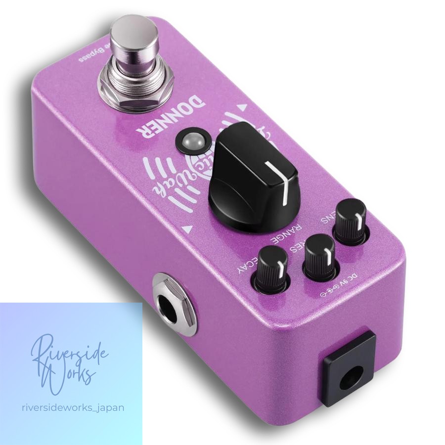 Donner Dynamic Wah Auto Wah Pedal for Guitar Effects