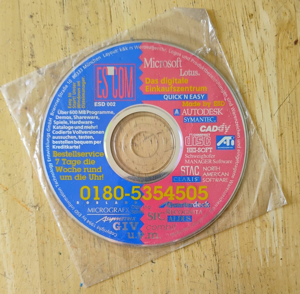 600 Programs, demos, shareware, games, catalogs - in German