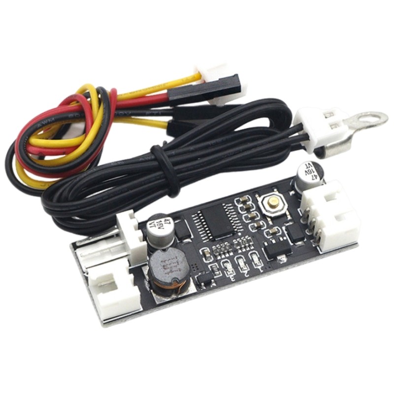 Adjustable 12VDC PWM Fan Temperature Controller for Computer Case