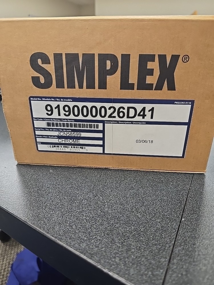 Simplex 919000026D41 - Combination Deadbolt