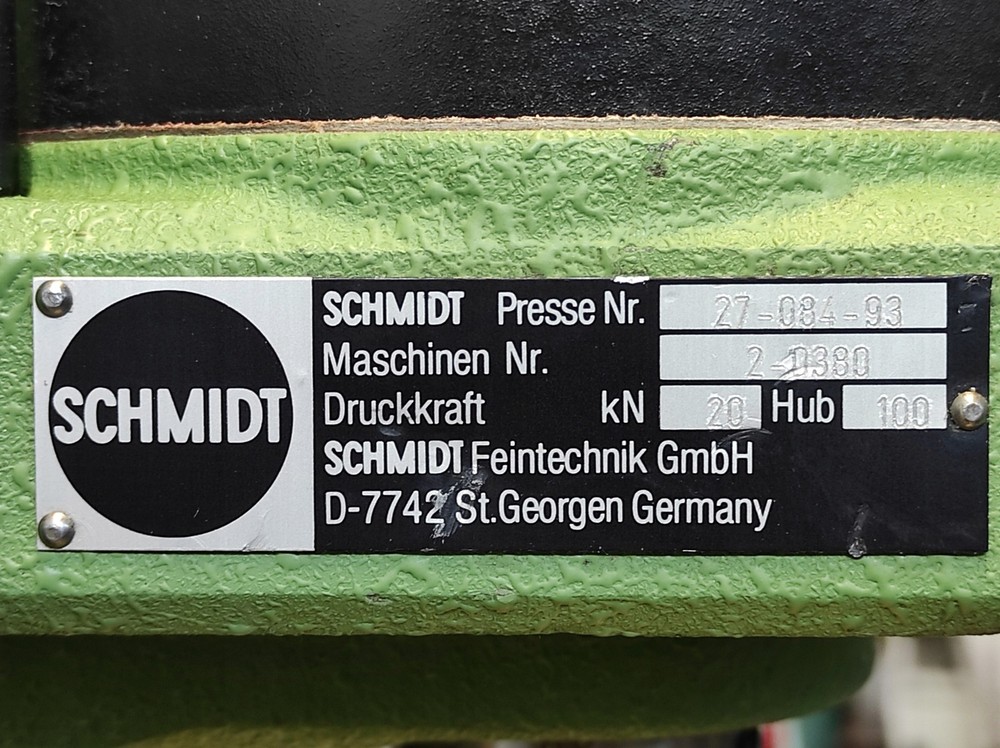 Electropneumatic SCHMIDT ZHS-2/27 1 piece