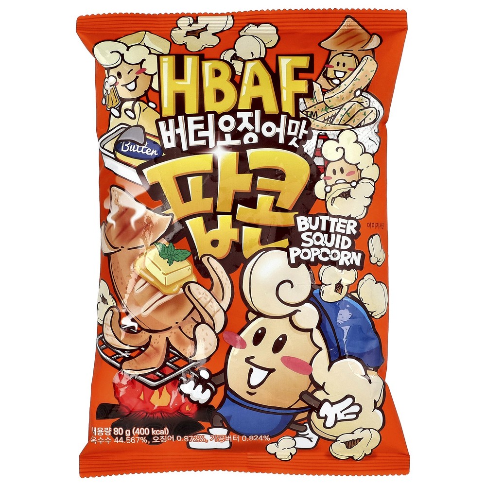 Butter Squid Popcorn, 80 g