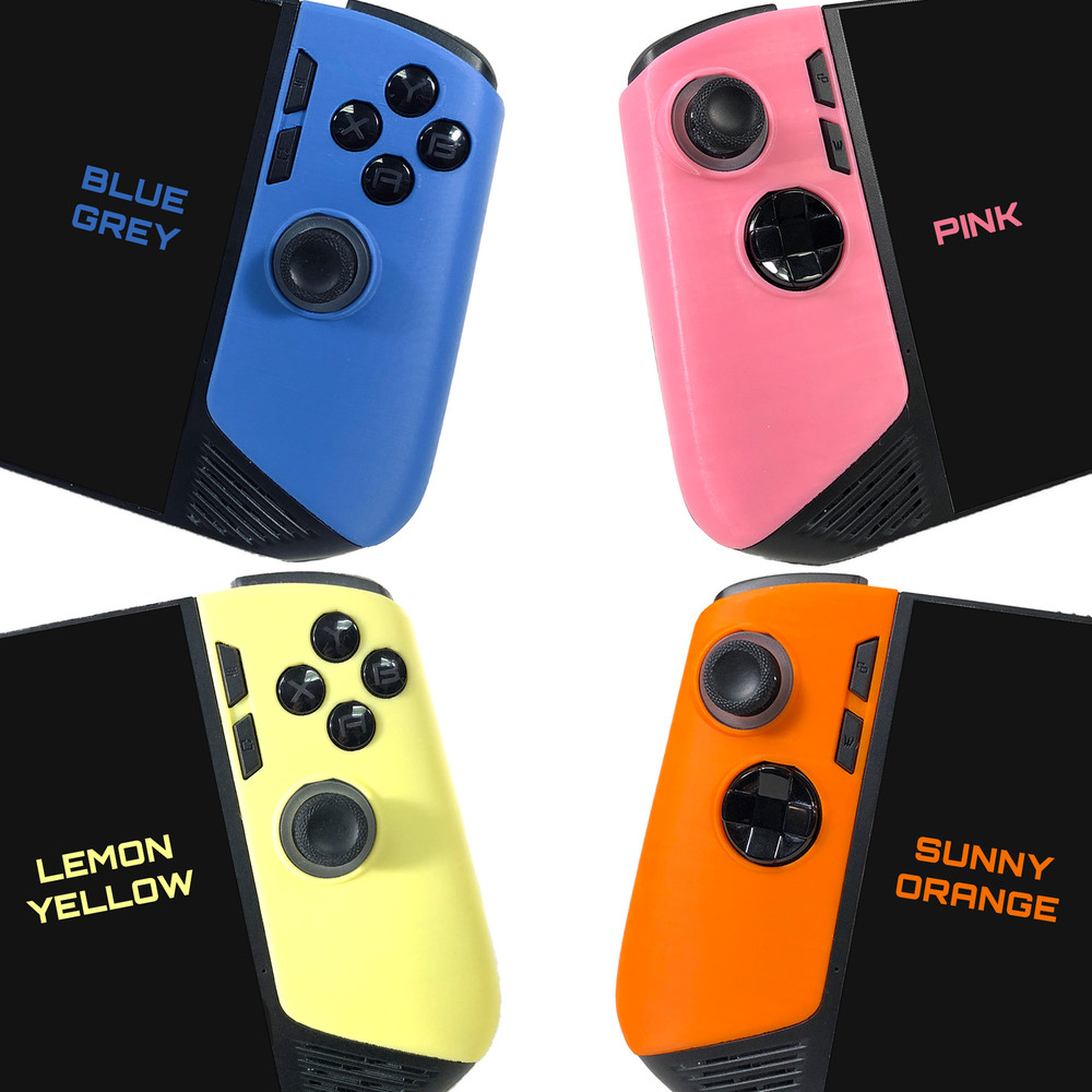 Replacement Front Panel Plates For MSI Claw 8 AI+ - 3D Printed Accessory