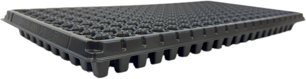 200 Cell Seedling Plastic Nursery Trays, 10 Pack, Thick Durable Germination Plug