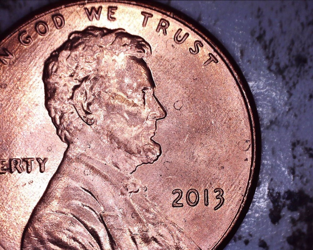 2013 P shield cent WDDO 007 extra thickness on liberty