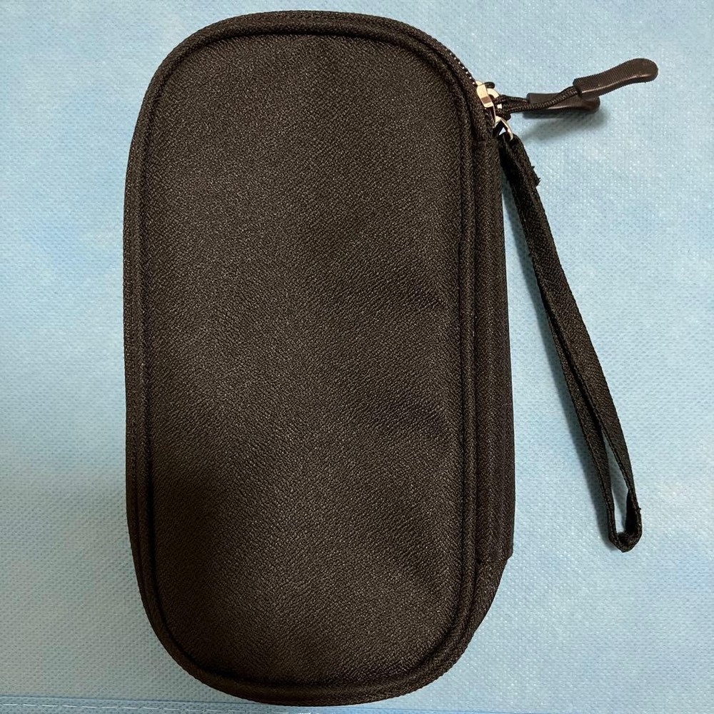 Gadget Pouch Cable Storage Case, Black, Compact, Multifunctional Accessory Case