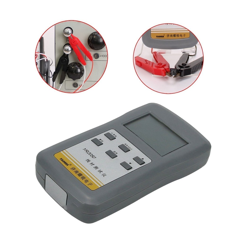 YR2050 DC Micro Ohm Meter Low Resistance Meter Milliohm Meter Tester Handheld