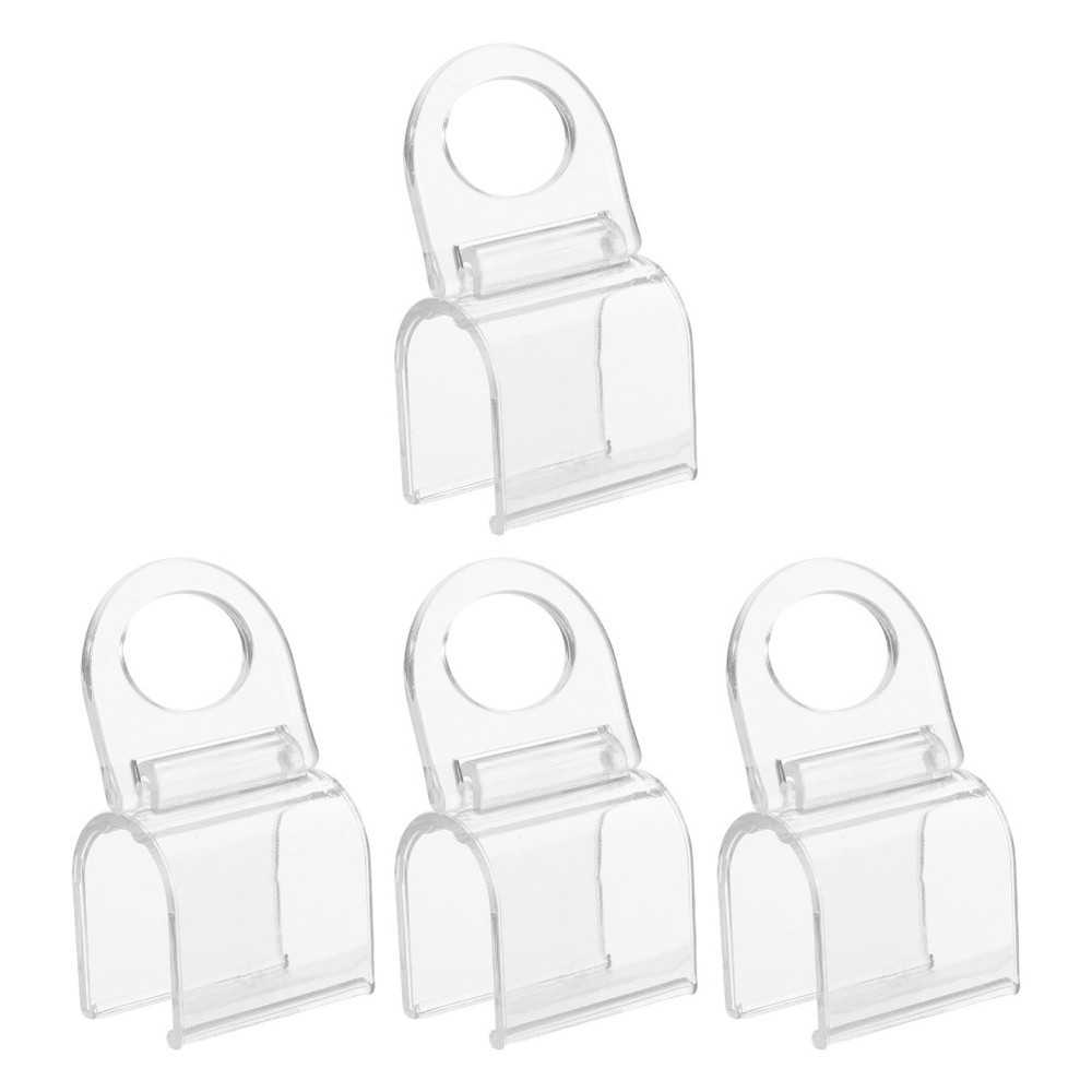 4 Pcs Cordless Blind Handle Pull Clips for Shades Blinds Handles