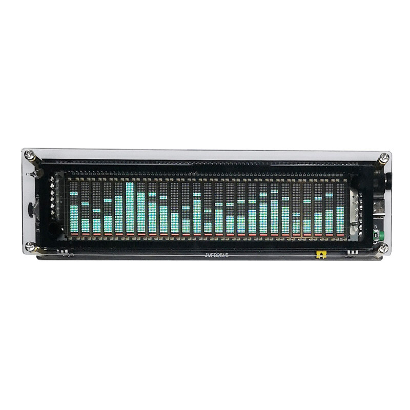 VFD Music Spectrum Display Analyzer W/ clock Audio Level Indicator rhythm NEW