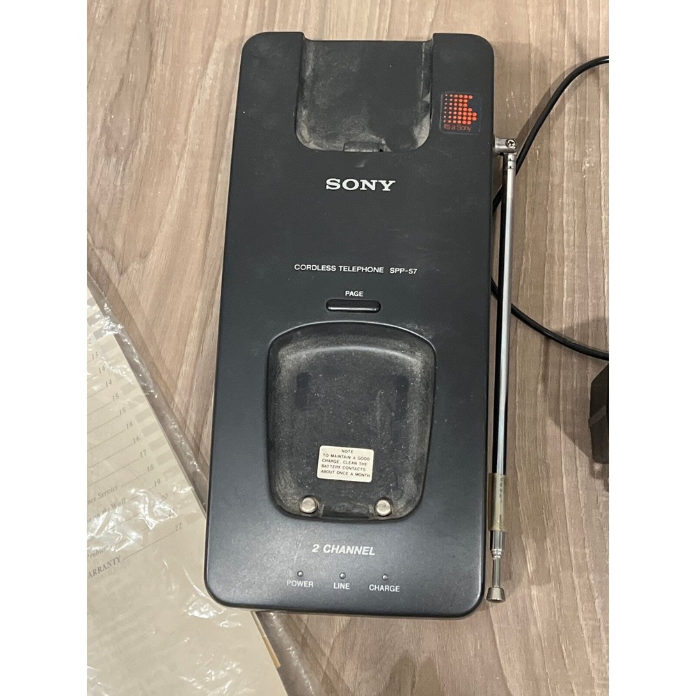 Sony Cordless Phone Base, SPP-57
