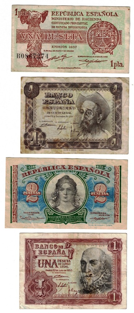 LOT OF SPAIN NOTES