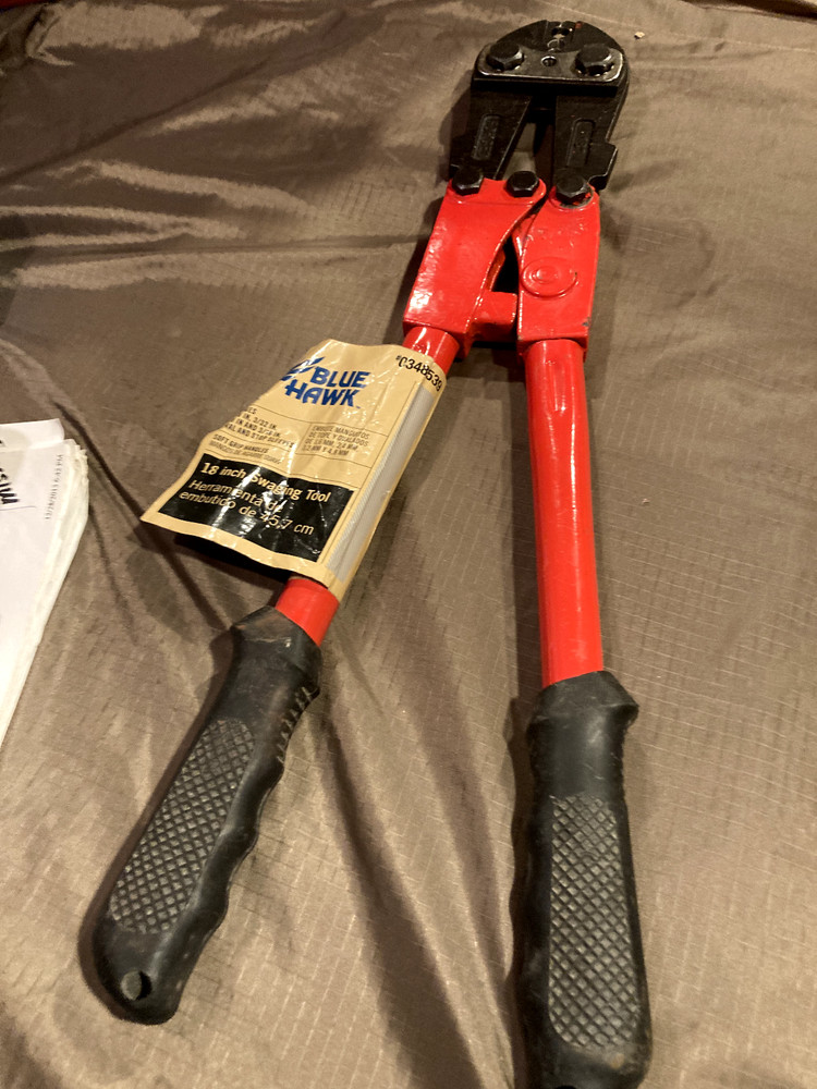 BLUE HAWK 1330490 18" SWAGING TOOL