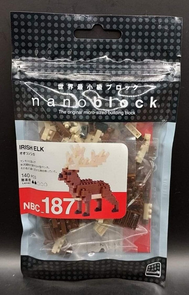 Irish Elk Nanoblock NBC 187