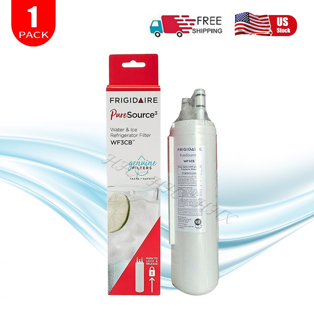 New Sealed Frigidaire WF3CB Puresource³ Refrigerator Water Filter WF3CB, 1 PACK