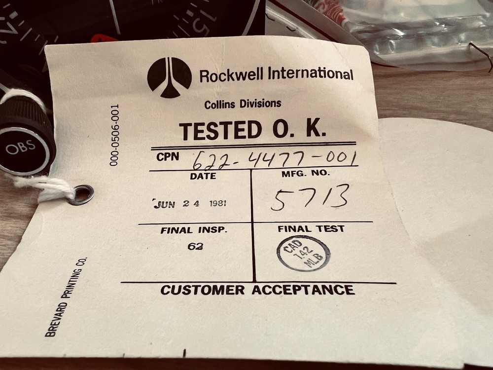 Collin’s Micro Line Avionics NOS