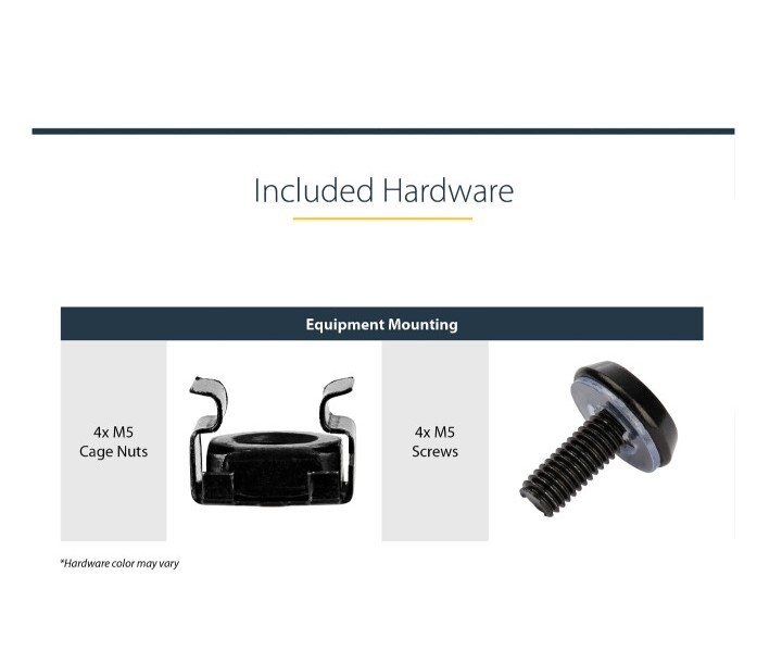 StarTech.com 2U 16in Universal Vented Rack Mount Cantilever Shelf - Fixed Server