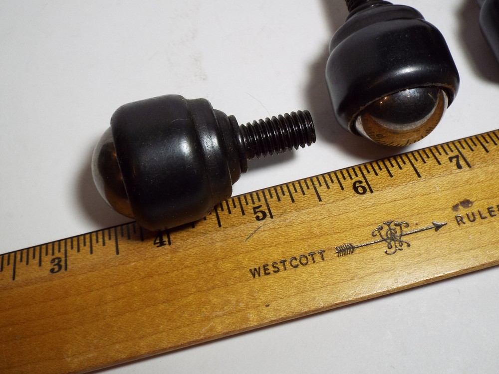 8 Conveyor Table Bearing Ball Caster Roller Transfer Steel Threaded Stud Mounted