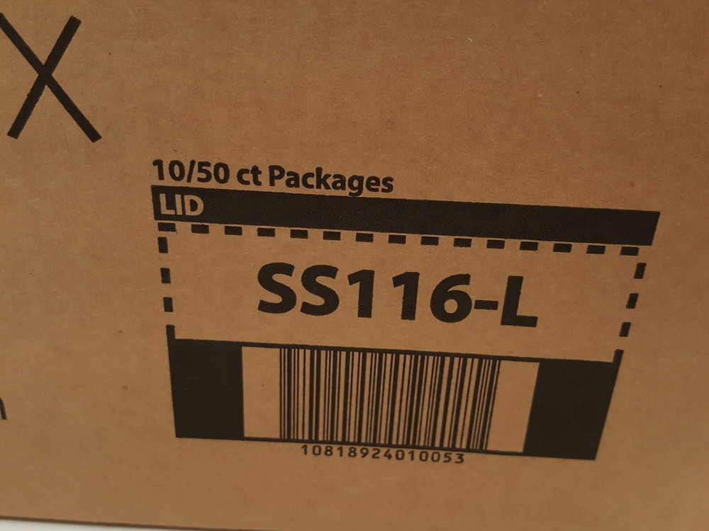 Deli Container Lids BOX Grupo Phoenix Bulk 500