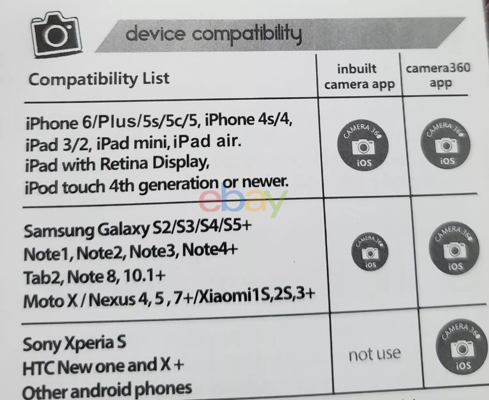 New Wireless Camera Bluetooth Remote Shutter For iPhone HTC Samsung IOS Android