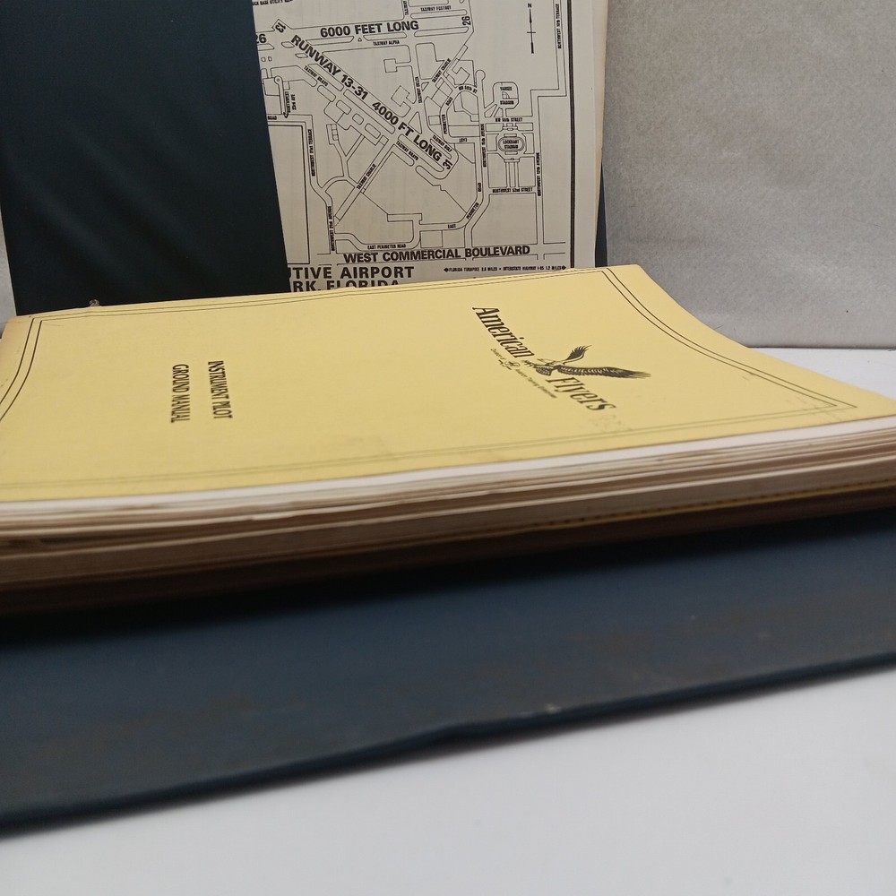 AMERICAN FLYERS PILOT TRAINING SPECIALISTS, PILOT FLIGHT MANUAL. 1984