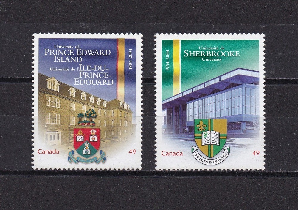 Canada   2033-4 MNH, Universities, 2004