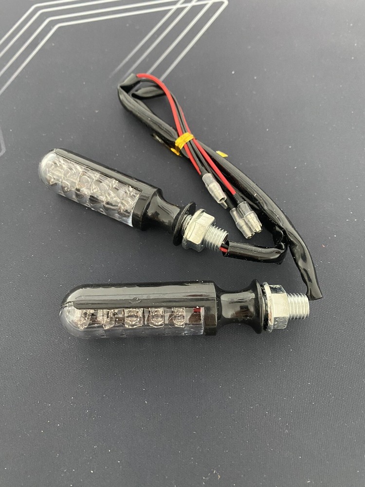 Long Universal Motorcycle Led Indicators Pair