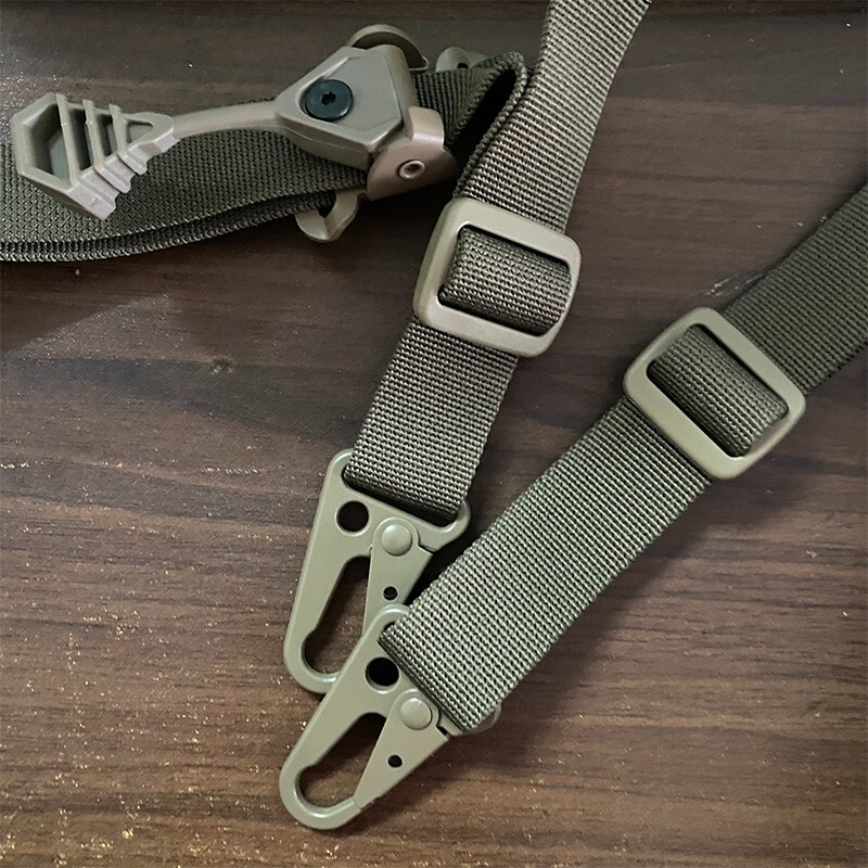 Ferro Slingster Sling Tan With Hardware (Green)