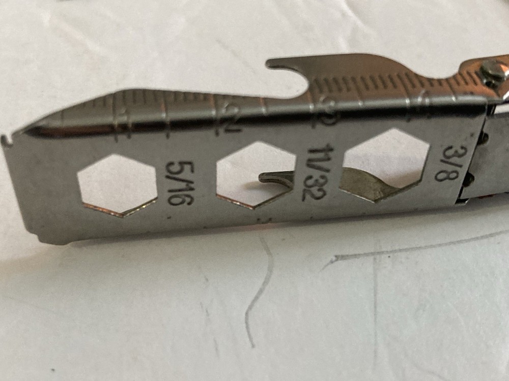 Fly Fishing Tying Tools Hackles Compass Scissor Multi Tool