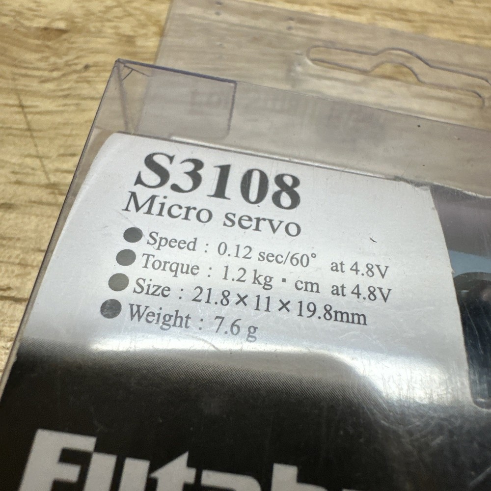 FUTABA S3108 MICRO SERVO