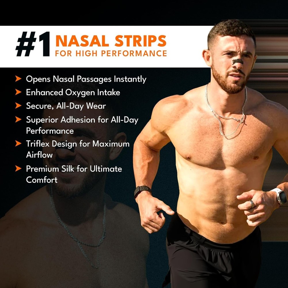 Pneuma Nasal Strips – Performance Competition Plus – Extra Strength Nose Stri...