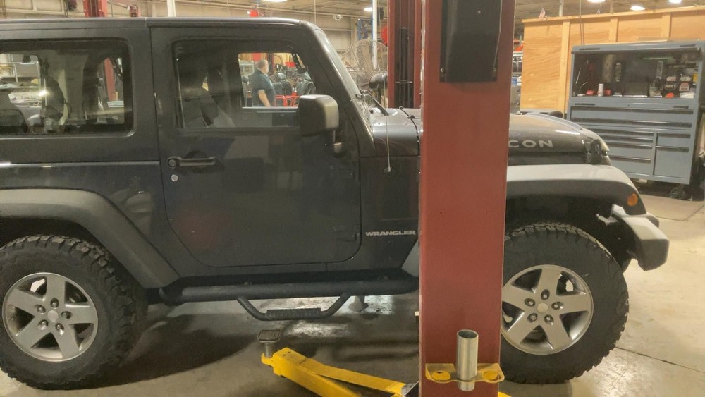 Used Windshield Frame fits: 2010 Jeep Wrangler Grade A