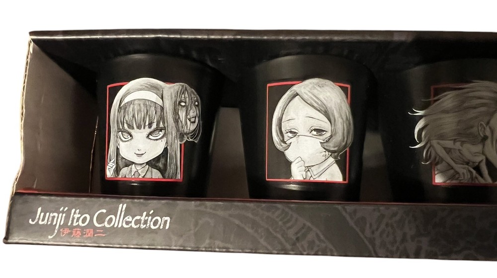 Junji Ito Collection 4 Shot Glasses/Shooters