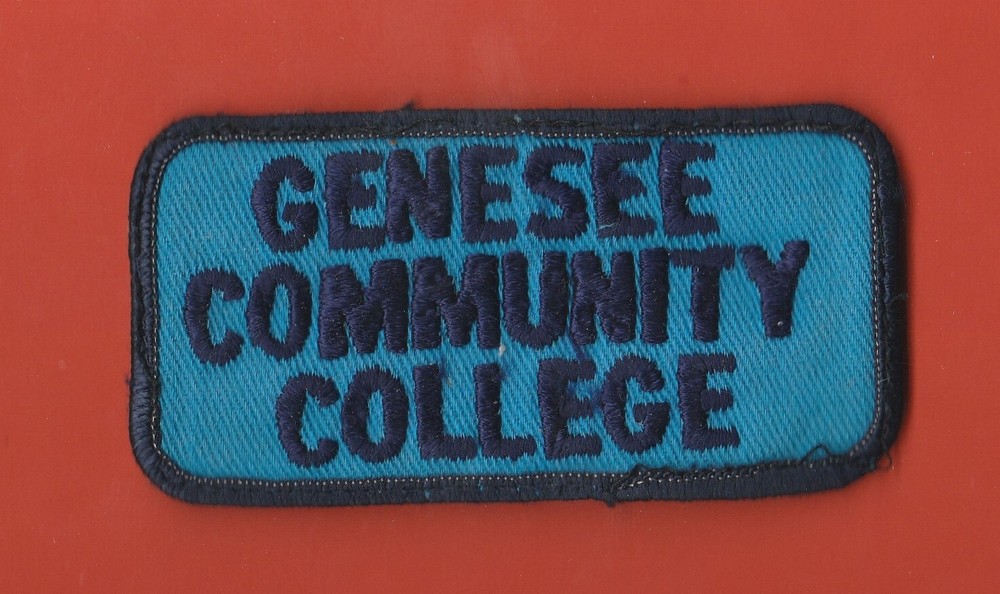 VINTAGE GENESEE NEW YORK COMMUNITY PATCH