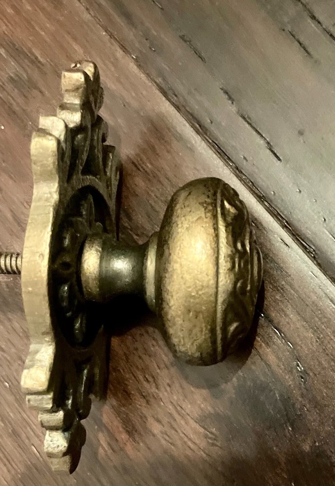 Antique Brass Drawer Pulls Hardware Handles Vintage Cabinet Door Knobs