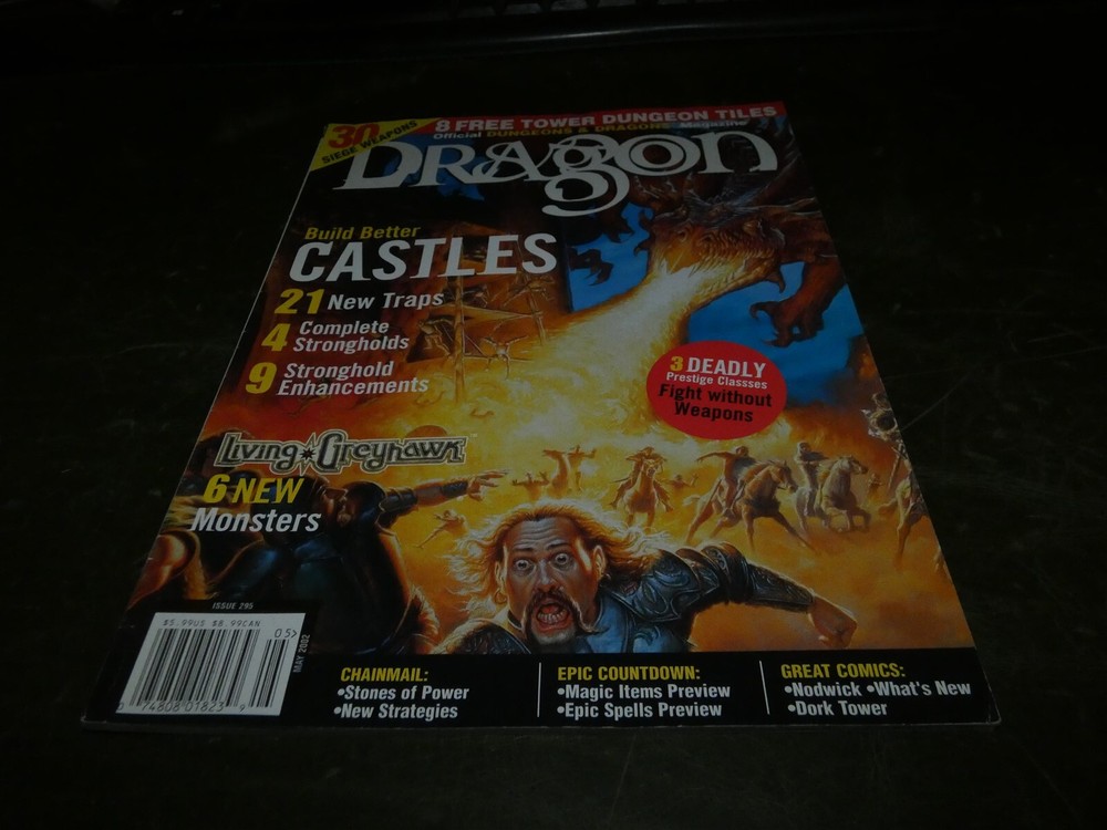 TSR: Dragon Magazine: Issue 295