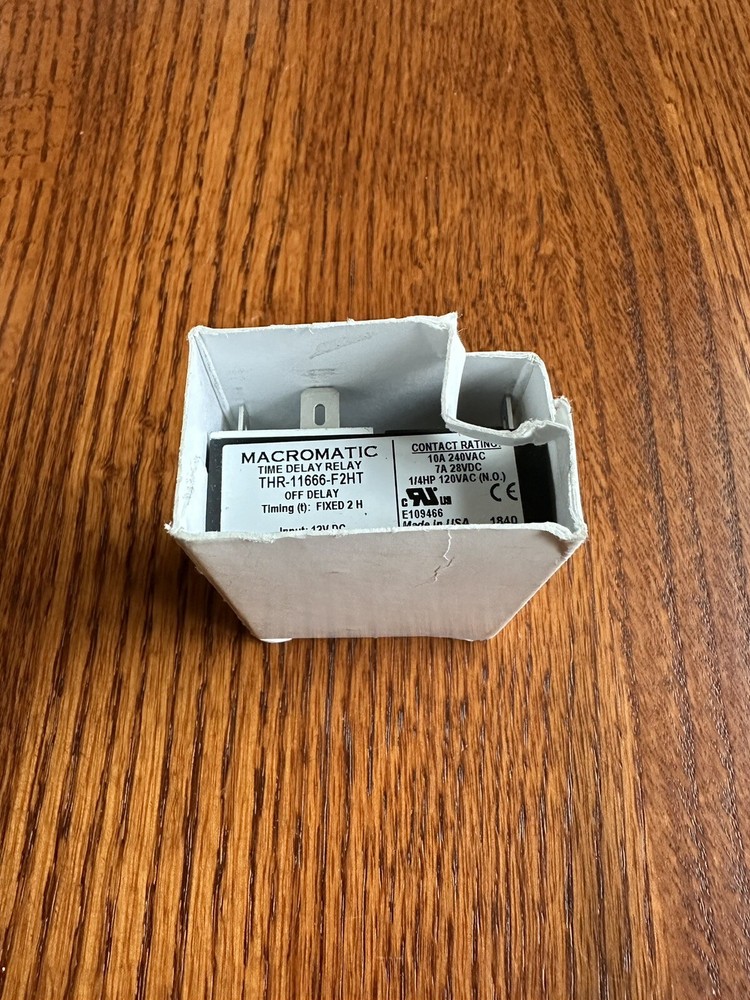 Macromatic Time Delay Relay THR-11666-F2HT