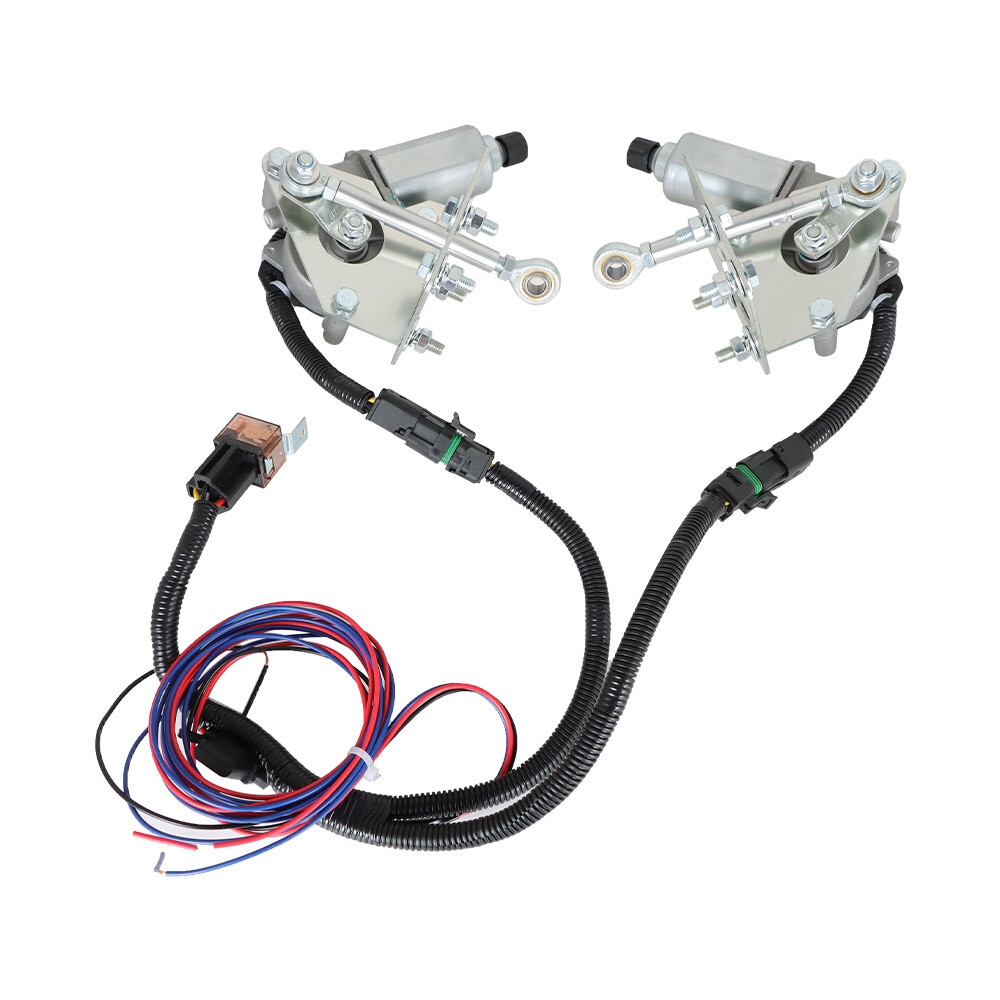 Pair Electric Headlight Conversion Kit Upgrade For Corvette C3 1968-1982