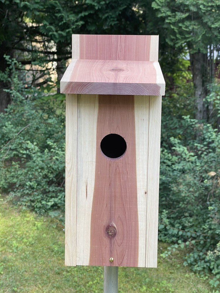 Red Cedar Bluebird Bird House Made In USA