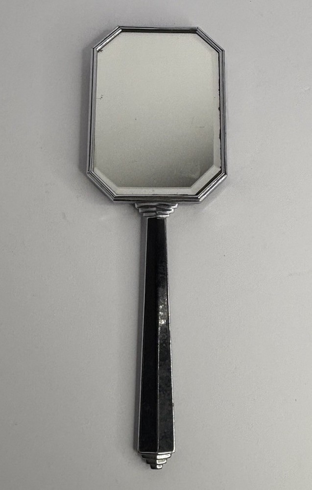Vintage Handheld Mirror Victorian