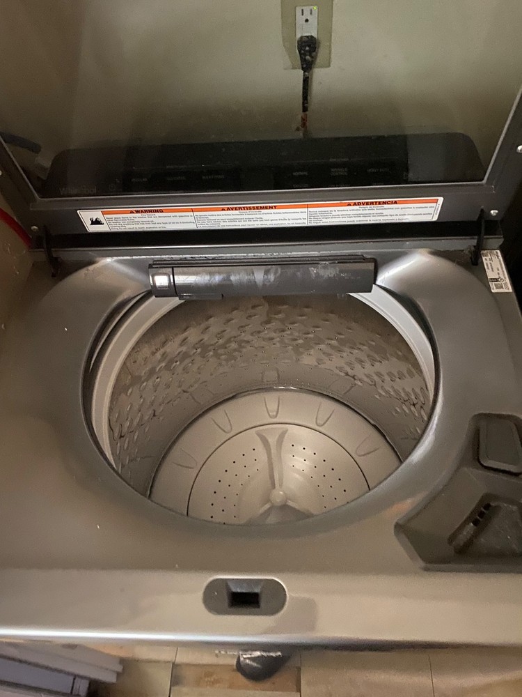 electric washer and dryer set used
