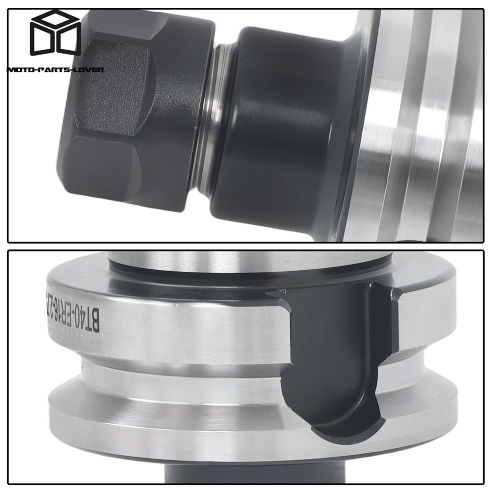 BT40 ER16 70L Collet Chuck Set M16 Thread 4 Pack Toolholders CNC