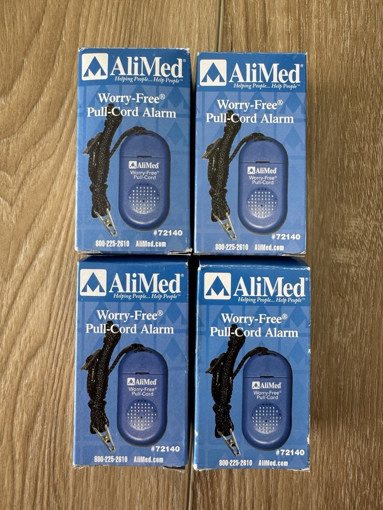 AliMed Worry-Free Pull-Cord Alarm 4-pack