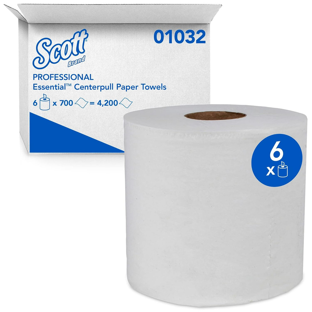 Essential Center-Pull Paper Towels, Bulk (01032), Fast-Drying Absorbency Pockets