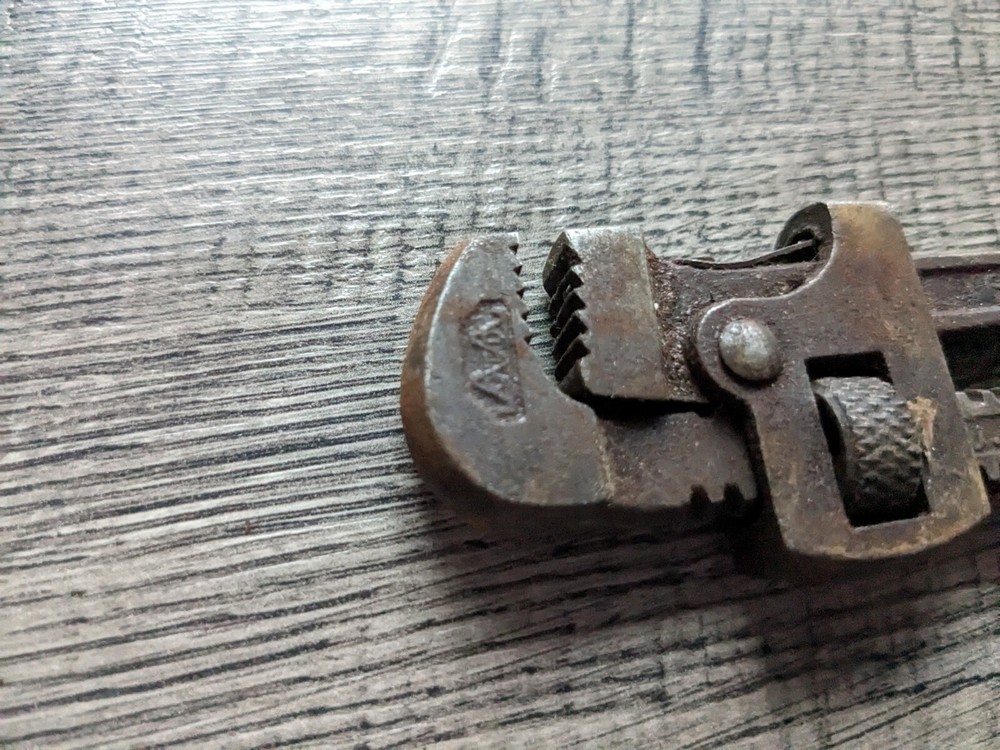 Vintage G. T. D. Corp'n 6" Adjustable Wrench