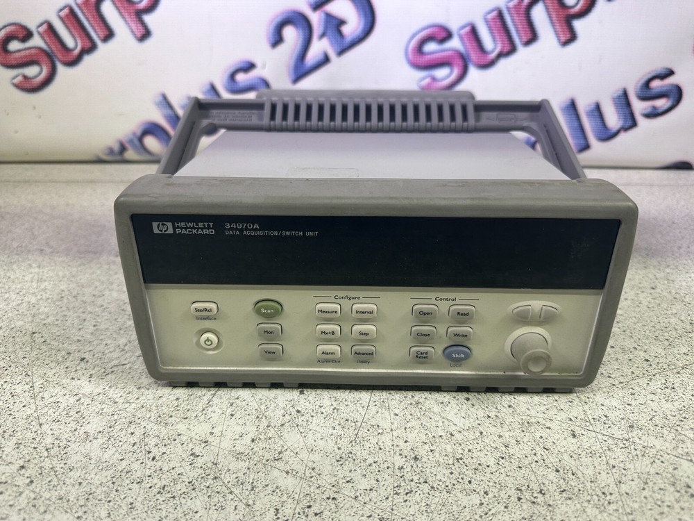 Hewlett Packard 34970A Data Acquisition/Switch Unit