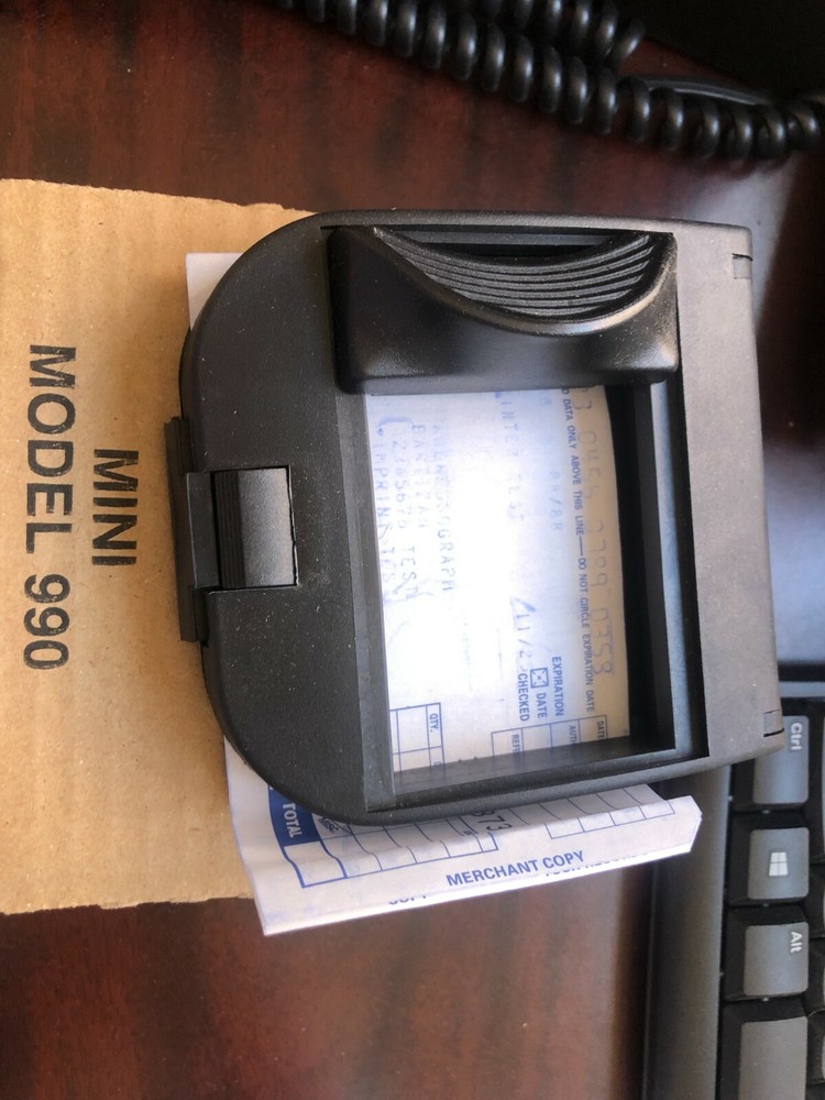 Addressogragh Bartizan 990 Mini Portable Imprinter