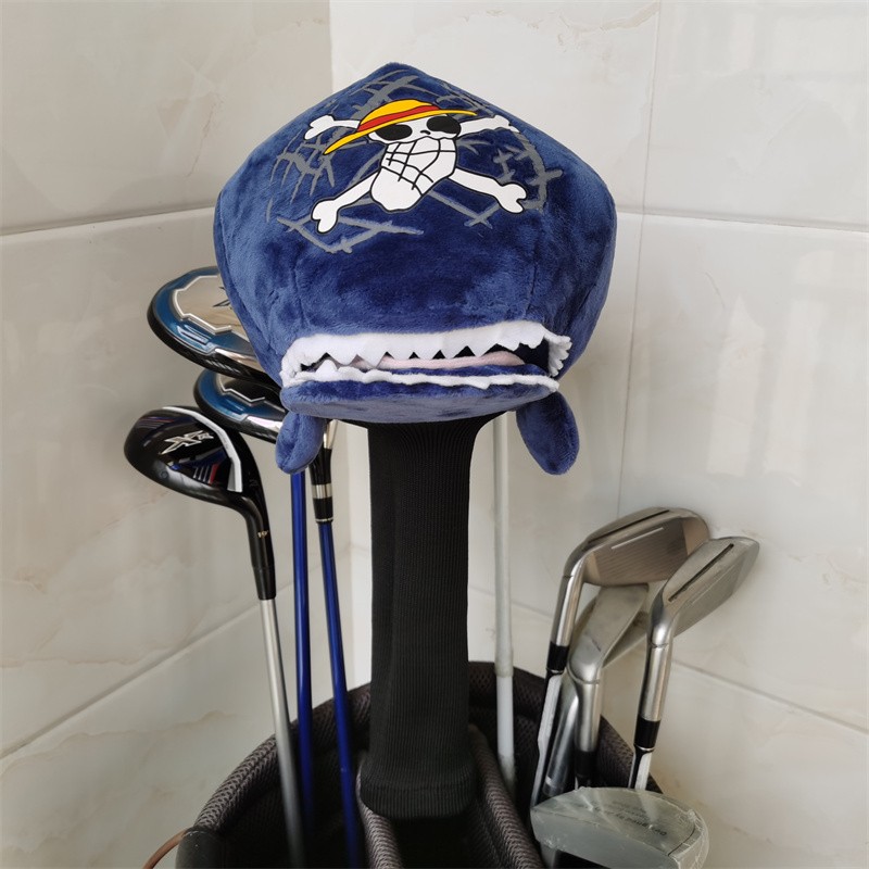 ONE PIECE Monkey·D·Luffy Whale Golf Driver Head Cover Case Protector New Gift