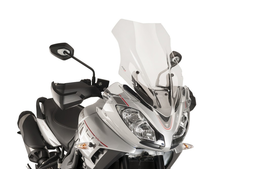 PUIG Windshield dome hand windshield accessory TOURING compatible with TRIUMPH T